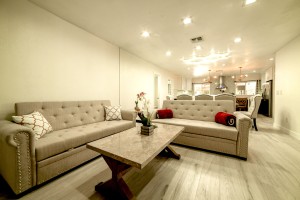 House B - Living Room - 2 Sofa Beds