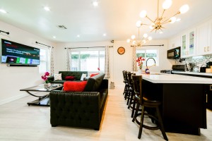 House C - Living Room - 2 Sofa Beds